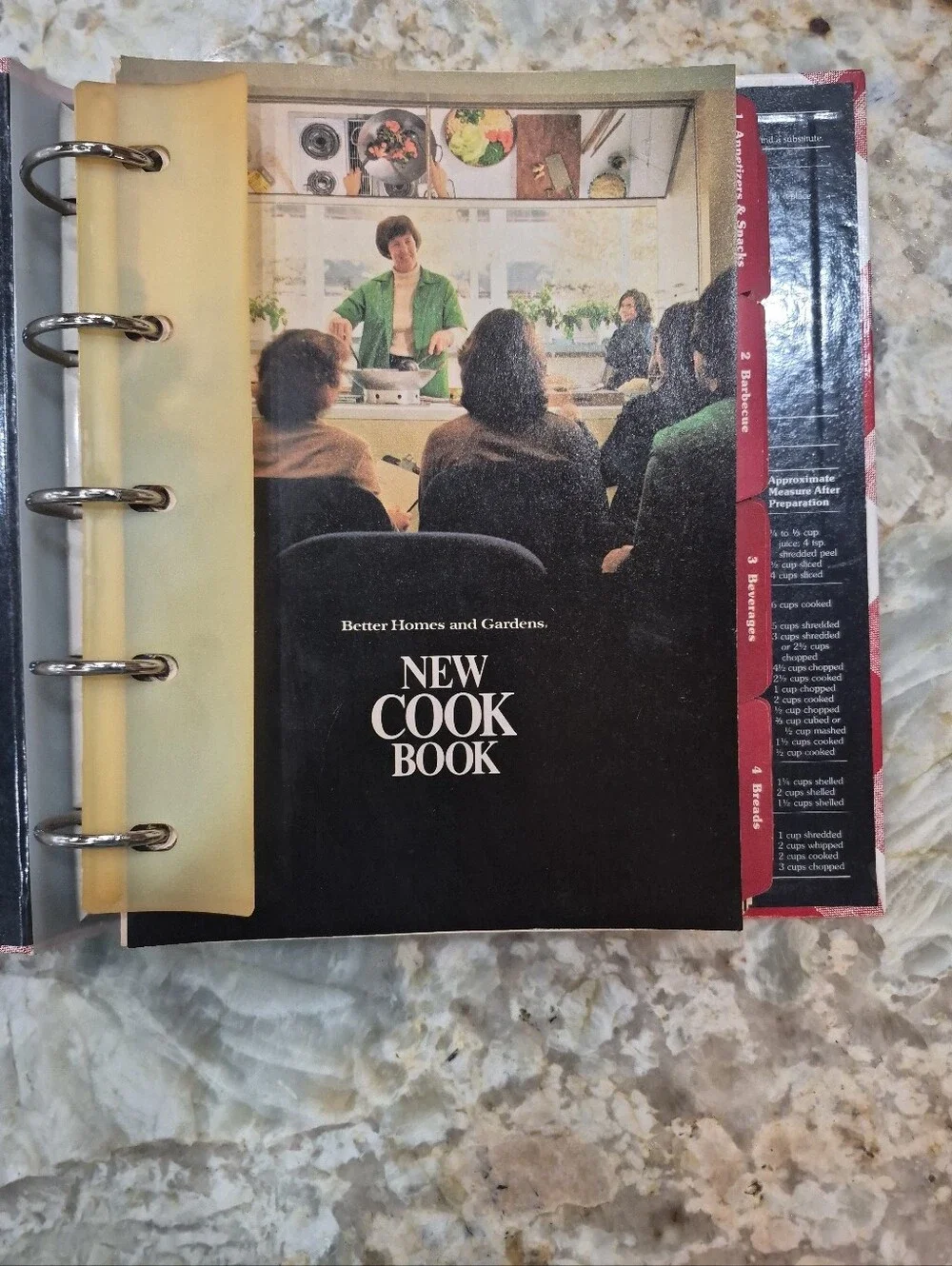 Better Homes And Gardens New Cookbook 1981 Red Plaid Edition
